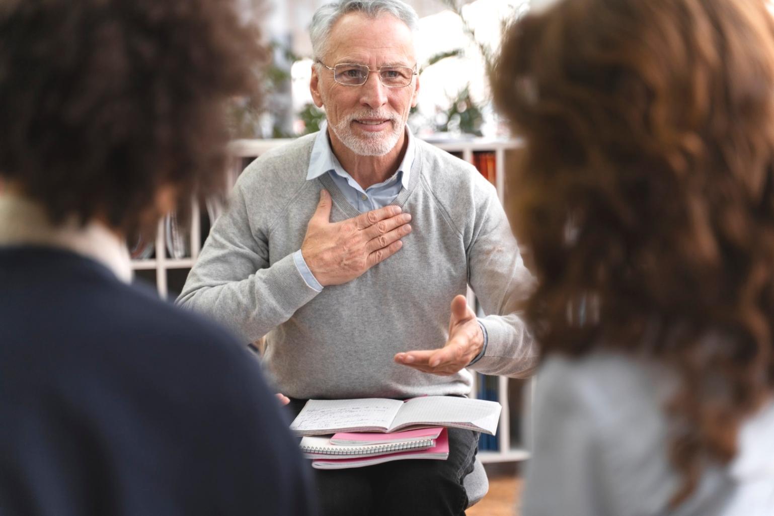 Practical budgeting workshop setting with everyday financial planning materials